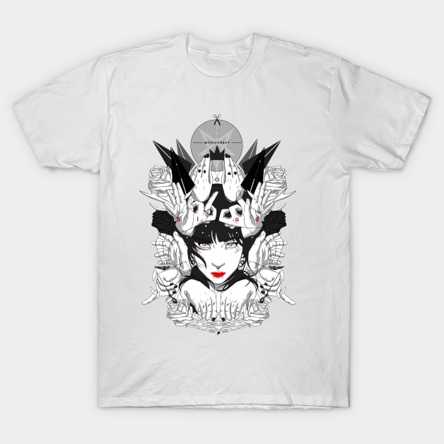 Witchcraft T-Shirt by sergiosaucedo